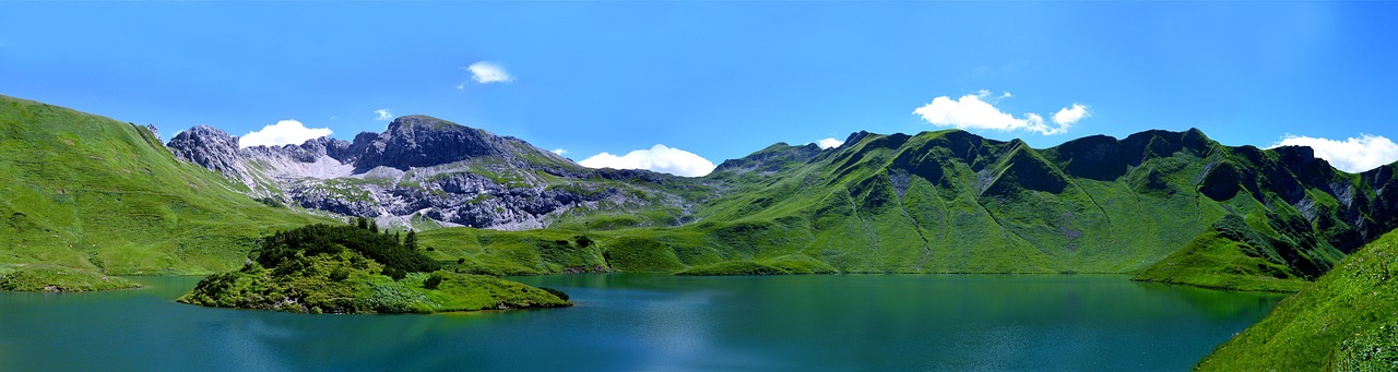 schrecksee, mountain lake, allgäu, alps, lake, water, allgäu alps, nature, hike, heaven, outdoor, freedom, meadow, summer, high valley, island, lake, nature, nature, nature, nature, nature