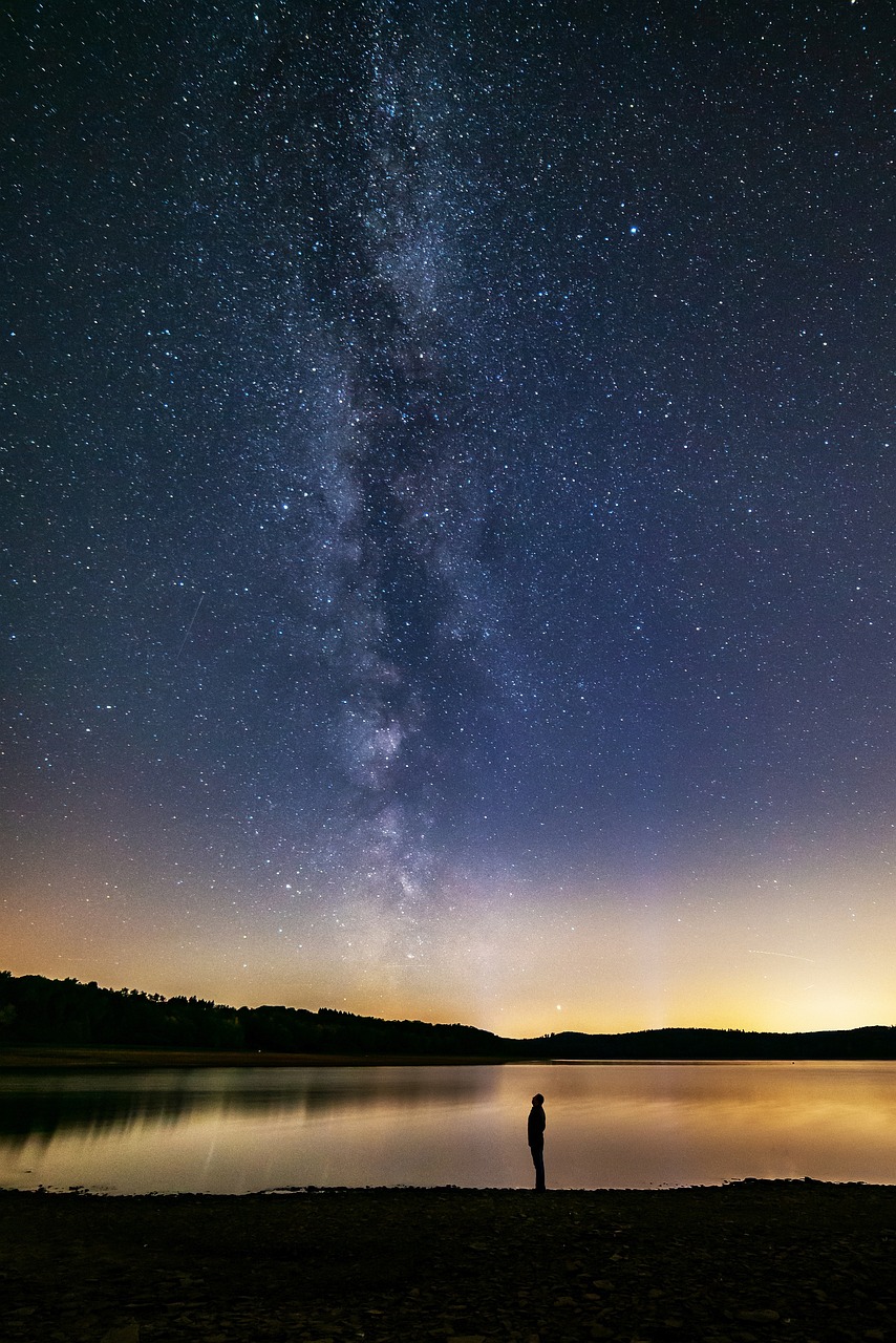 milky way, human, lake, dreams, night sky, galaxy, universe, astronomy, mystical, space, infinity, nature, creation, kosmus, earth day, universe, universe, universe, universe, universe, space, space, space, space